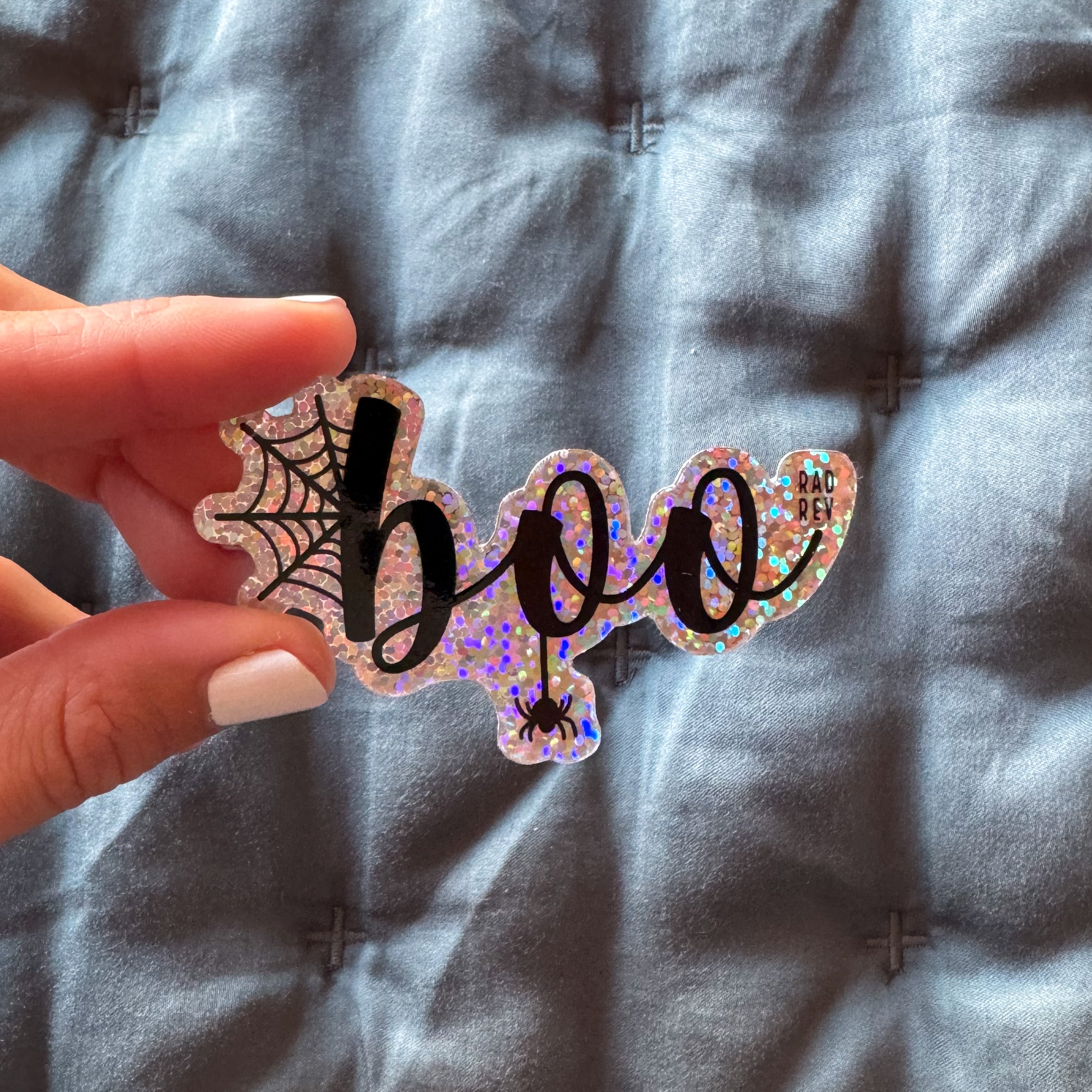 Boo Glitter Sticker – Rad Revolution