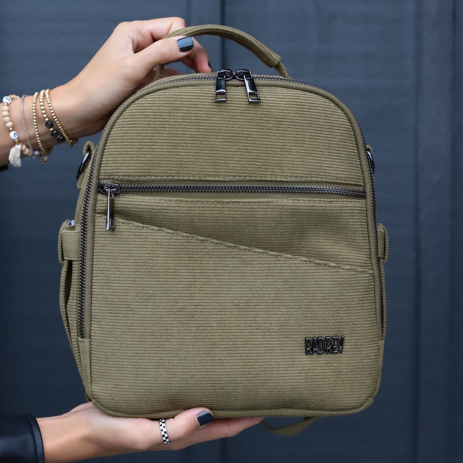 the 1 MINI in Olive Corduroy