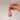 Orange Check Tassel Keychain