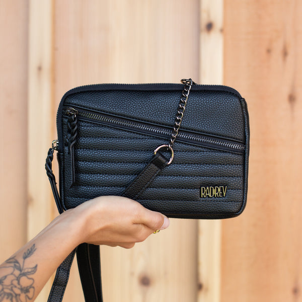 Pocket Bag in Pebble Black – Rad Revolution