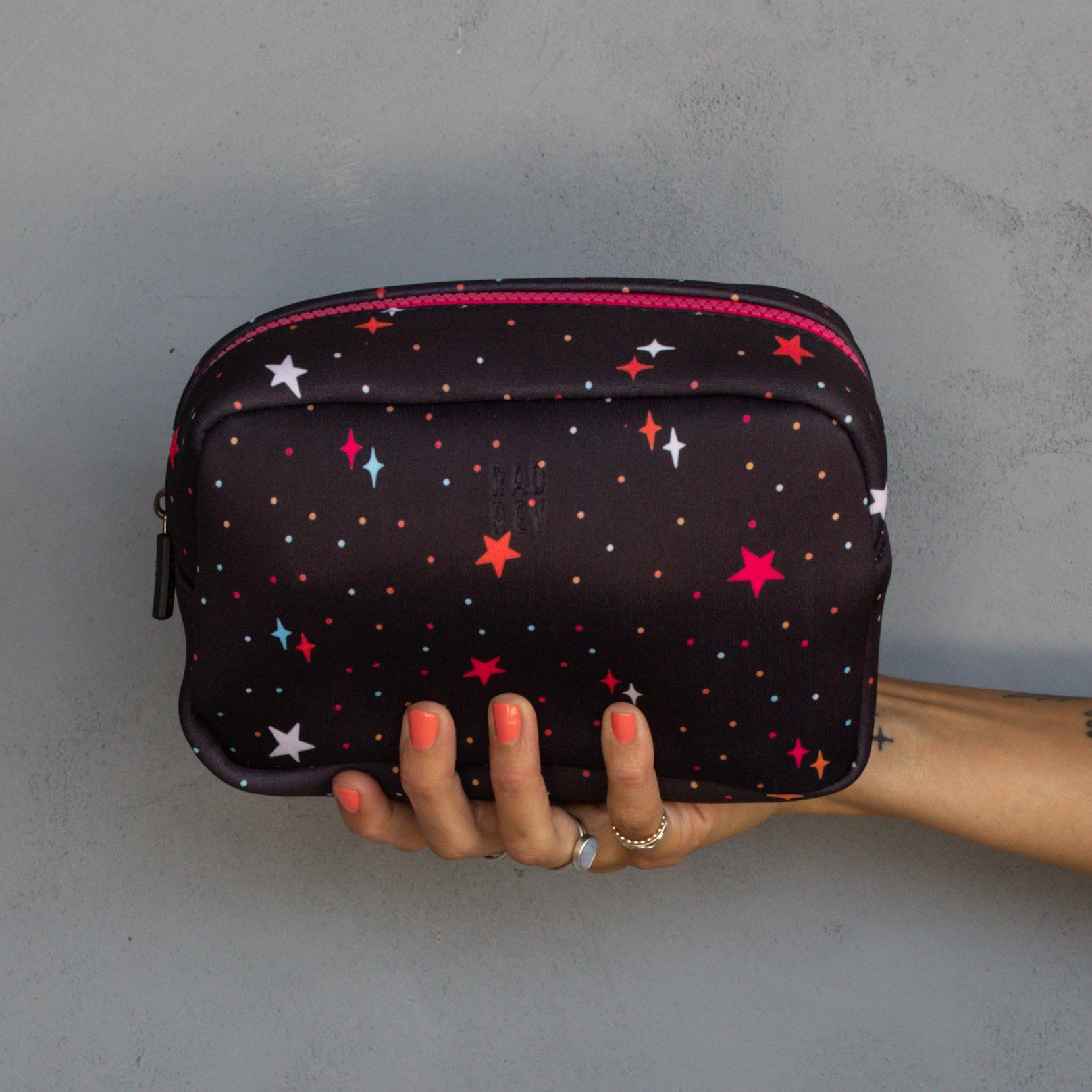 Neoprene Pouch in Bright Stars