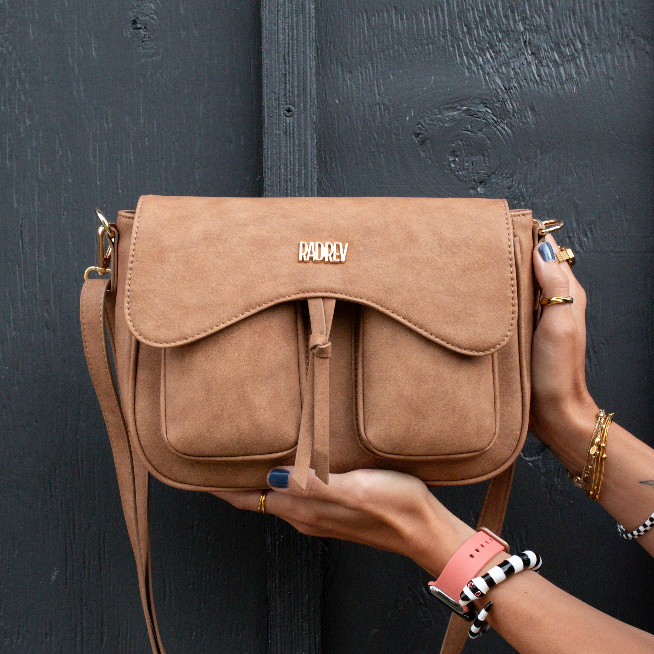 Saddle Bag in Oak