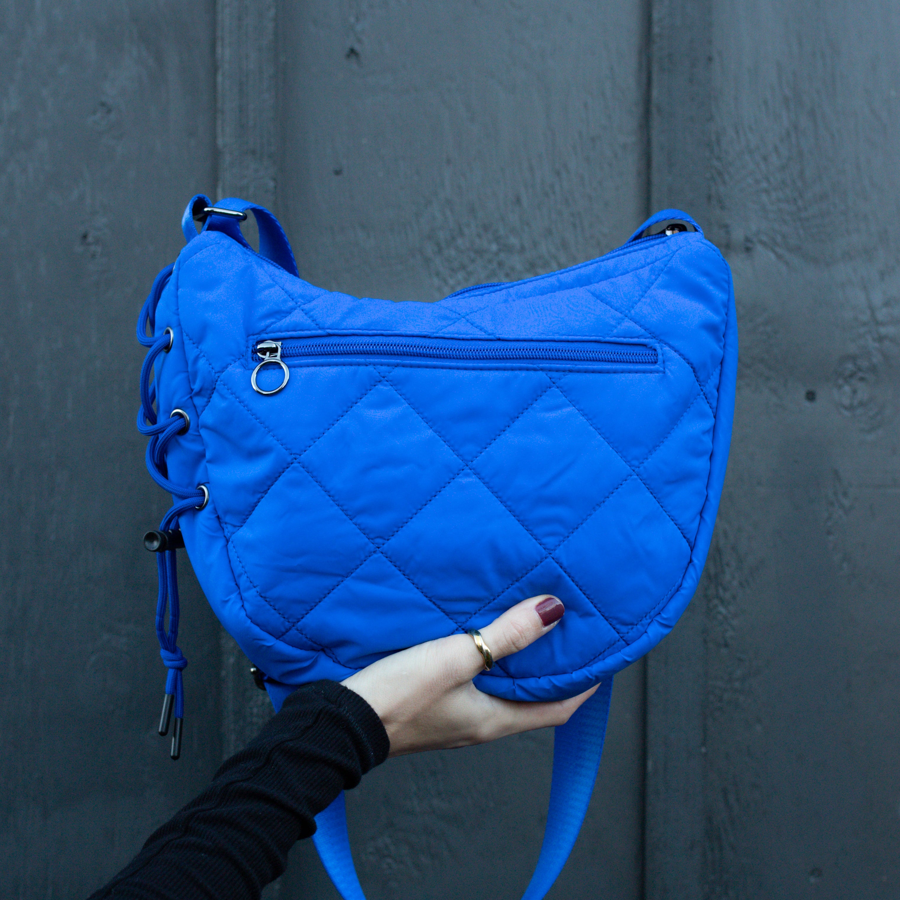Quilted Moon in Cobalt