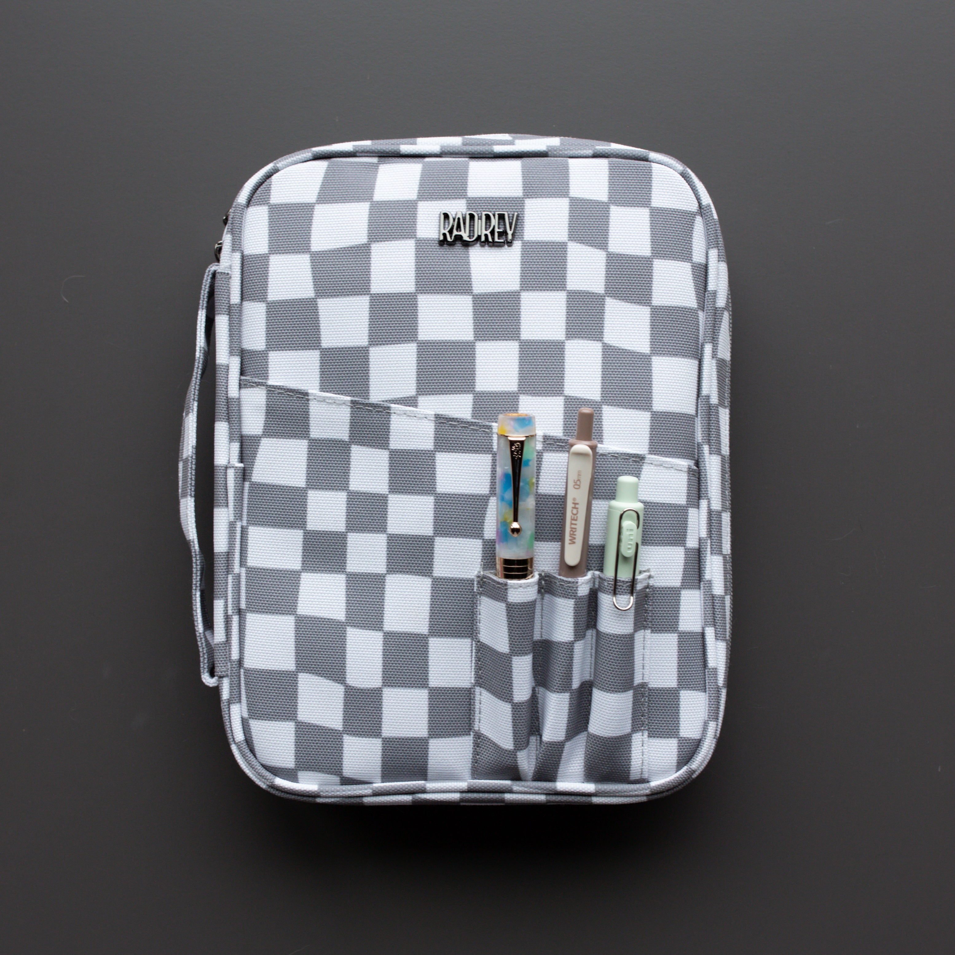 Analog Bag in Grey Checkered
