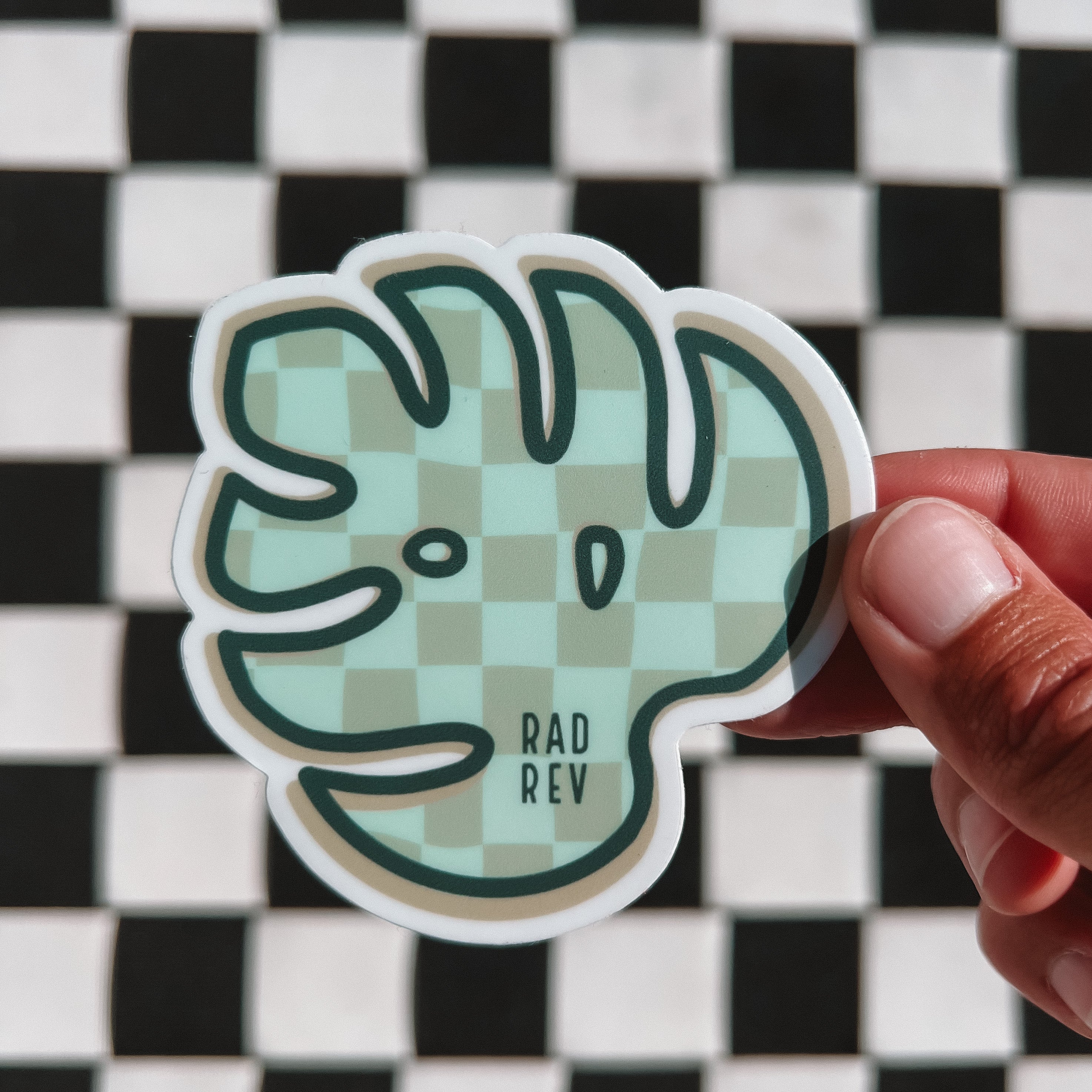 Monstera Leaf Sticker