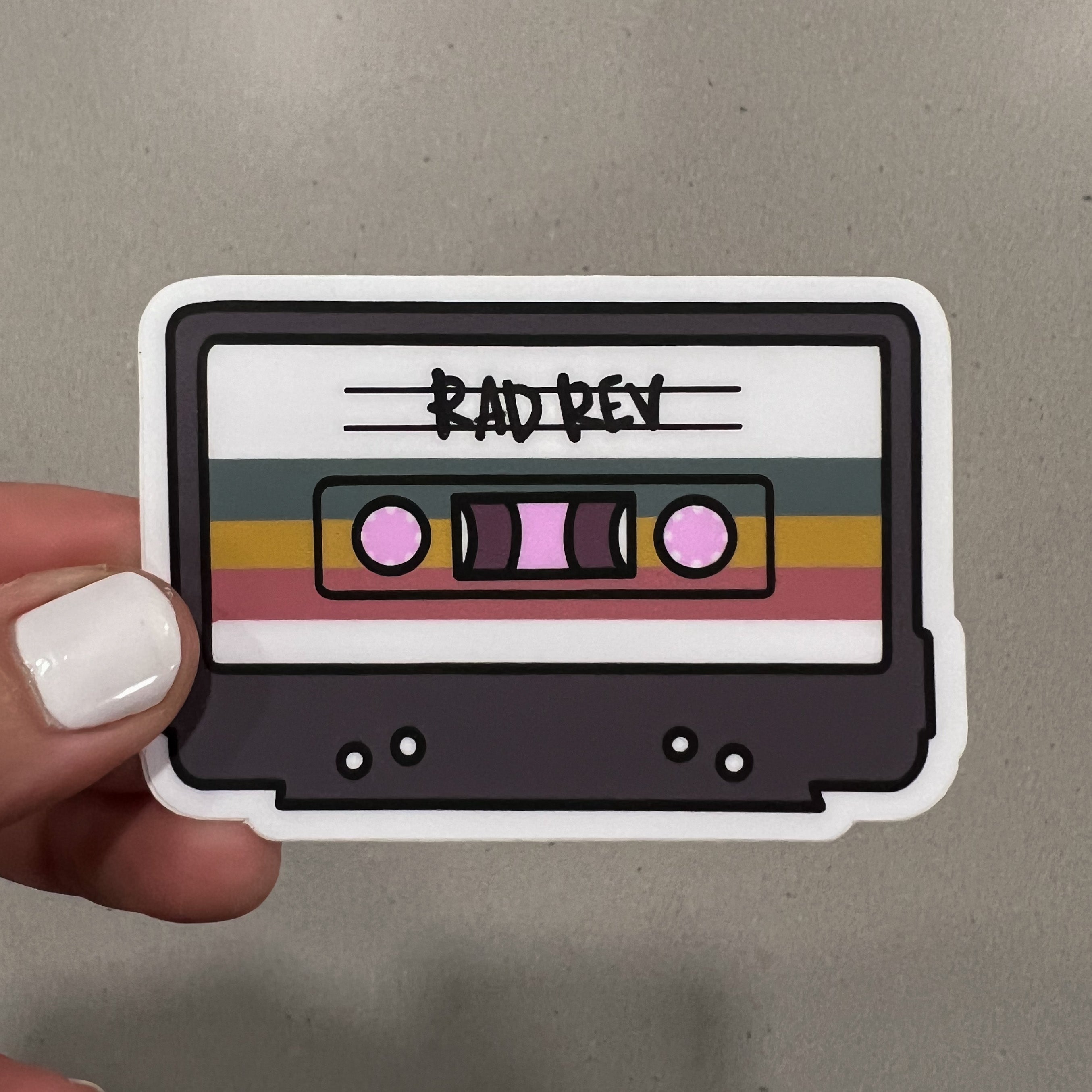 Mix Tape Sticker